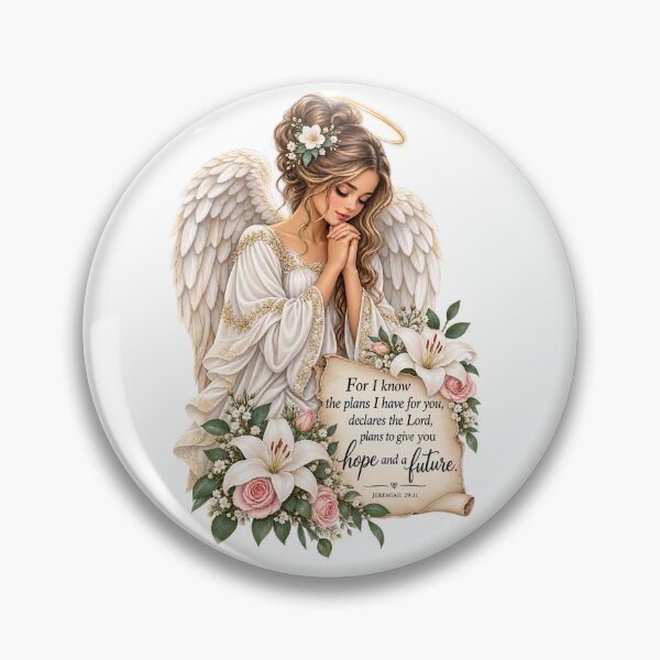 Item preview, Ángeles designed and sold by Whimsy Petal and Co..