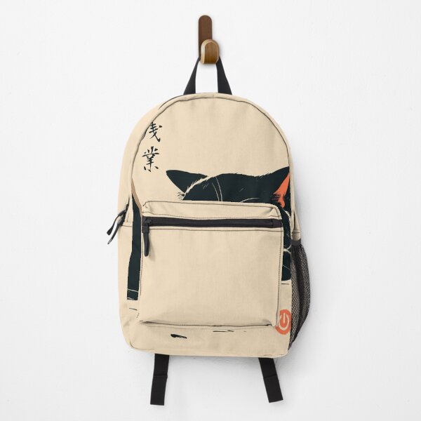 Item preview, Late Night Work Black Cat Laptop Japanese Aesthetic designed and sold by mustbewhy.