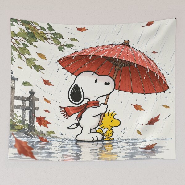 Item preview, Rainy Autumn Stroll designed and sold by katekrystal.