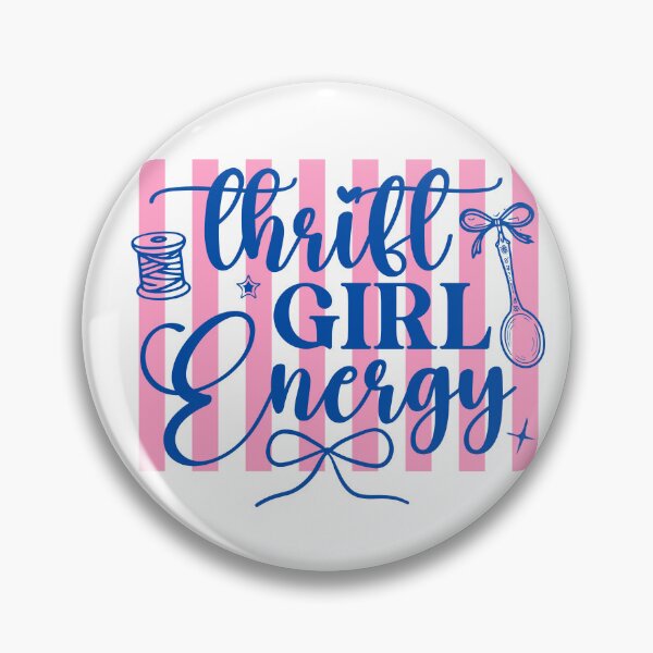 Item preview, Thrift Girl Energy Vintage Shopping Bow Design designed and sold by LASTIQUE-dd.