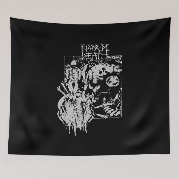 Item preview, Napalm Death band designed and sold by WallHelloStore.