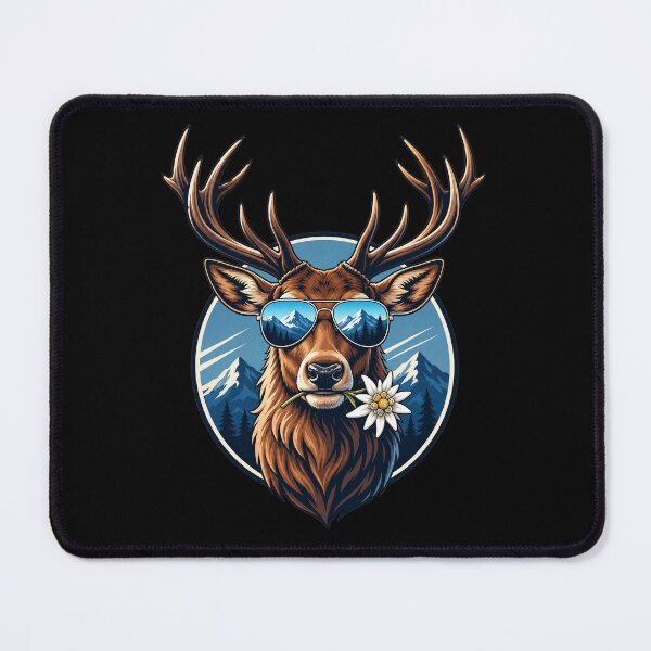 Item preview, Cool deer sunglasses Edelweiss Alps designed and sold by Loona97.