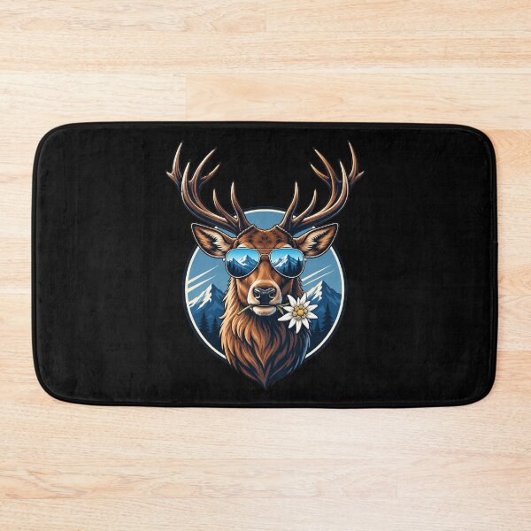 Item preview, Cool deer sunglasses Edelweiss Alps designed and sold by Loona97.