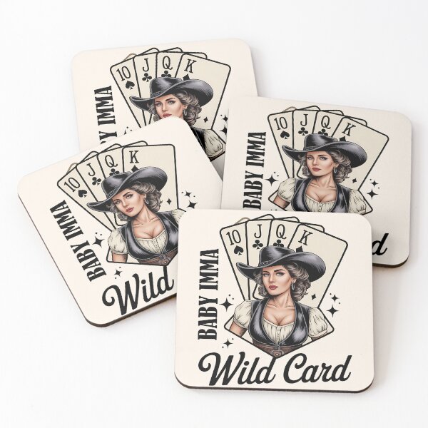 Item preview, Vintage Cowgirl Baby Imma Wild Card designed and sold by legendaryskins.