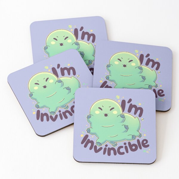 Item preview, I'm Invincible, tardigrade, water bear, wildlife designed and sold by Geekydog.