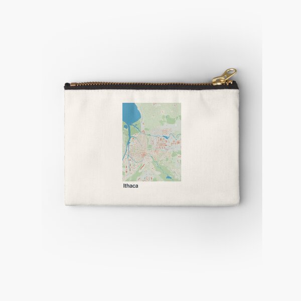 Item preview, Ithaca Minimalistic Map Art designed and sold by MapsNerd.