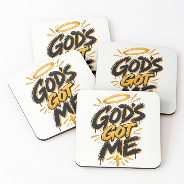 Item preview, God's Got Me Christian Graffiti designed and sold by Abide & Thread.
