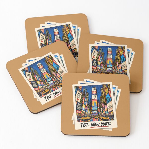 Item preview, TBT: New York - Times Square - Vintage - Polaroid - Pop Art - Travel Souvenir designed and sold by ByJeffro.
