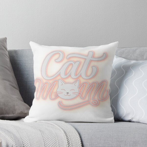 Item preview, Cat Mom - Cotton Candy Pink designed and sold by LZenDesigns.