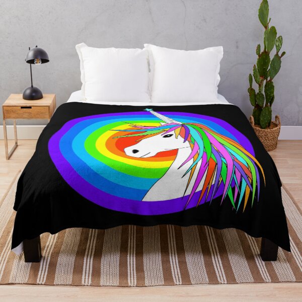 Item preview, Unicorn and Rainbow designed and sold by SuzanaTArt.