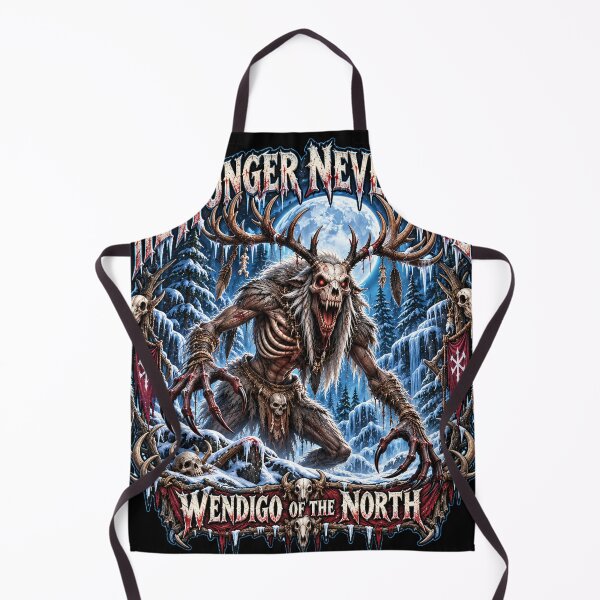 Item preview, Scary Wendigo Monster The Hunger Never Dies designed and sold by M. Mamdouh Artworks.