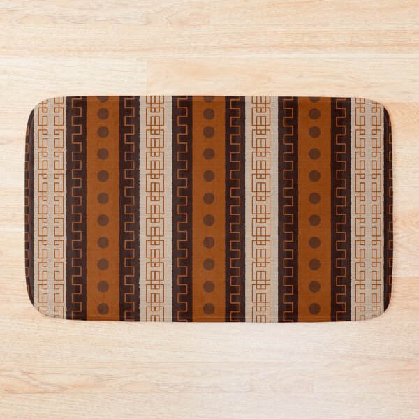 Item preview, Tribal Brown Stripes - Ethnic Pattern designed and sold by photossmirnov.
