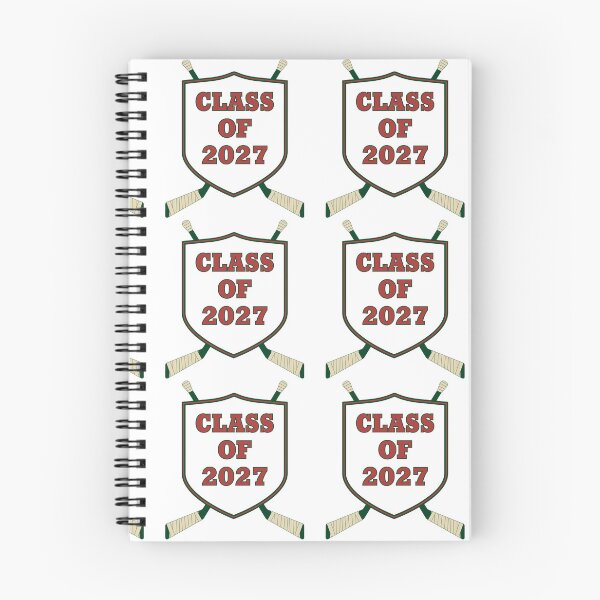 Item preview, Class of 2027 in Minnesota White Red Green colors designed and sold by Hattrixz.