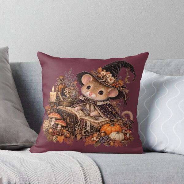 Item preview, Premium Cottagecore Spellbook Dormouse Art – Vintage Halloween Print designed and sold by MagicMakerPh.