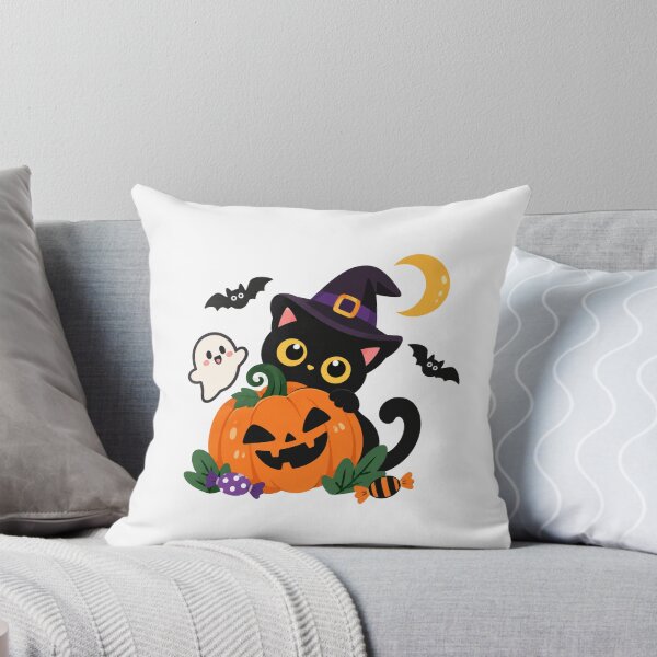 Item preview, Spooky Pumpkin Cat designed and sold by meesara.