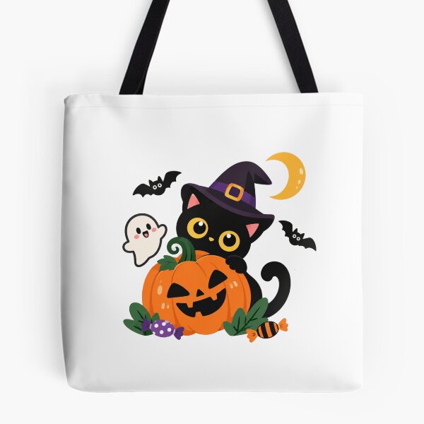 Item preview, Spooky Pumpkin Cat designed and sold by meesara.