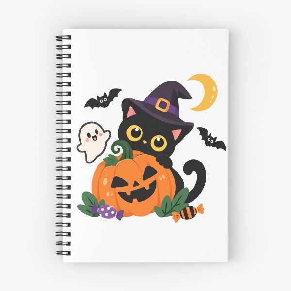 Item preview, Spooky Pumpkin Cat designed and sold by meesara.
