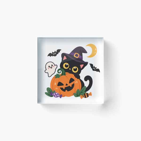 Item preview, Spooky Pumpkin Cat designed and sold by meesara.