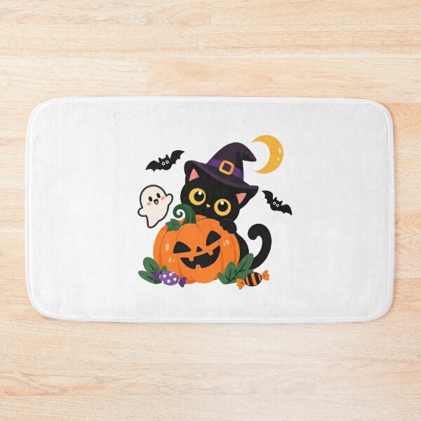 Item preview, Spooky Pumpkin Cat designed and sold by meesara.