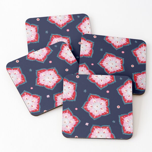 Item preview, Jaipur Petalwork – Deep Navy designed and sold by Piret Victoria Ribas.