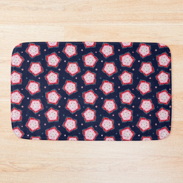 Item preview, Jaipur Petalwork – Deep Navy designed and sold by Piret Victoria Ribas.