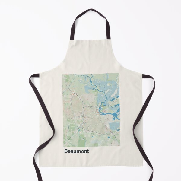 Item preview, Beaumont Minimalistic Map Art designed and sold by MapsNerd.