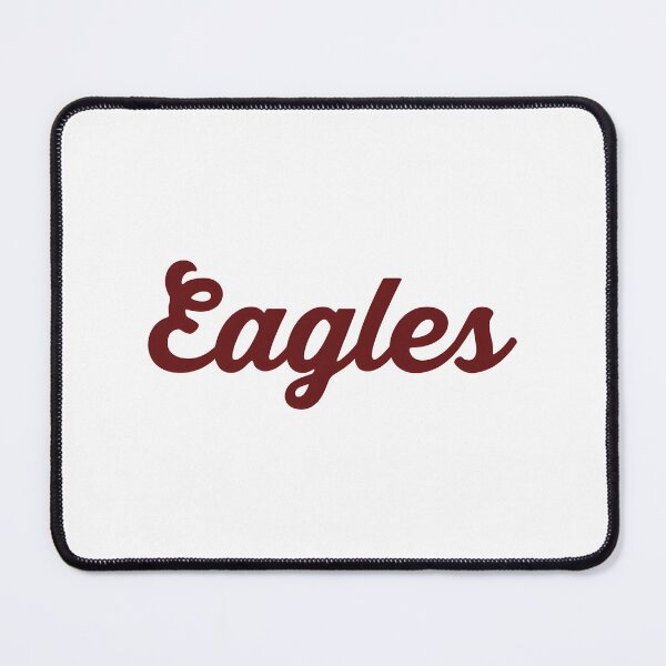 Item preview, Elegant Eagles Design in Red Script Font for Nature and Wildlife Lovers designed and sold by KARIM Moustaid.