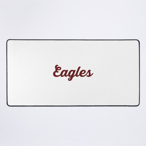 Item preview, Elegant Eagles Design in Red Script Font for Nature and Wildlife Lovers designed and sold by KARIM Moustaid.