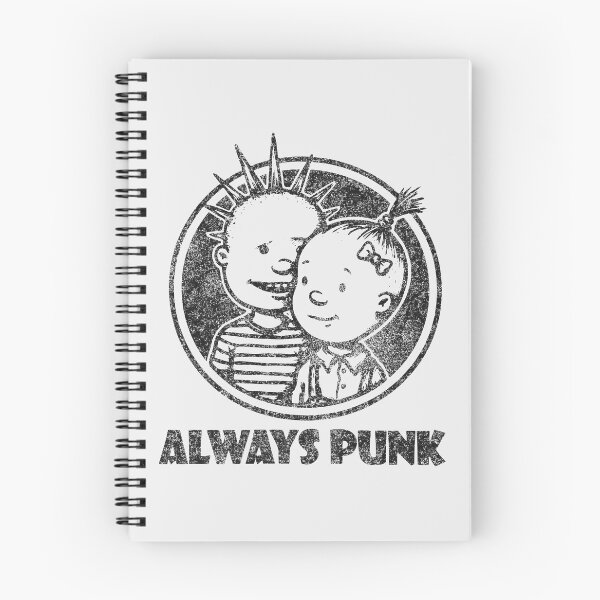 Item preview, Always Punk Funny Vintage Punk Rock Kids Distressed Design designed and sold by paulo silveira.