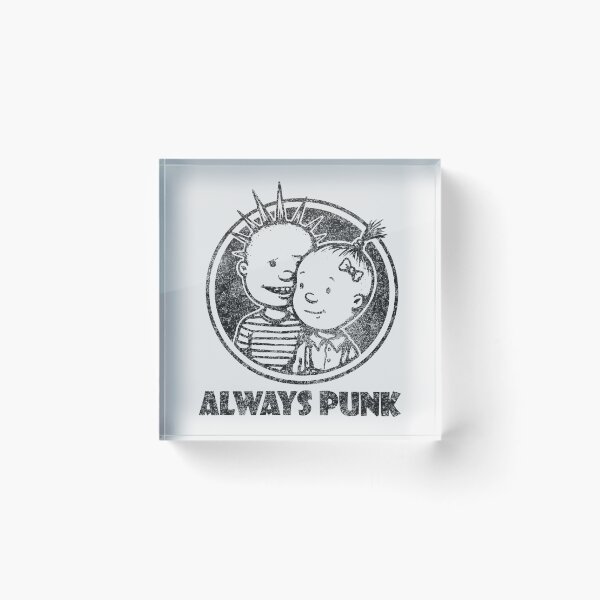 Item preview, Always Punk Funny Vintage Punk Rock Kids Distressed Design designed and sold by paulo silveira.