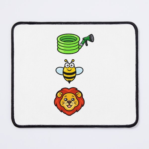 Item preview, Hose Bee Lion Who's Been Lying Funny Pun designed and sold by dartoffofo⭐⭐⭐⭐⭐.