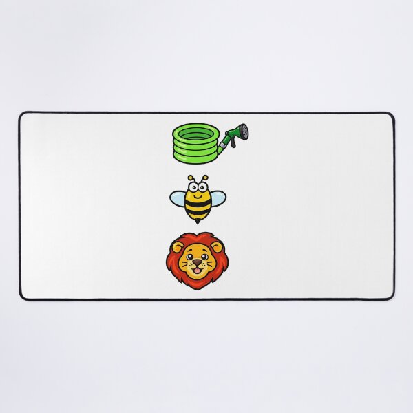 Item preview, Hose Bee Lion Who's Been Lying Funny Pun designed and sold by dartoffofo⭐⭐⭐⭐⭐.