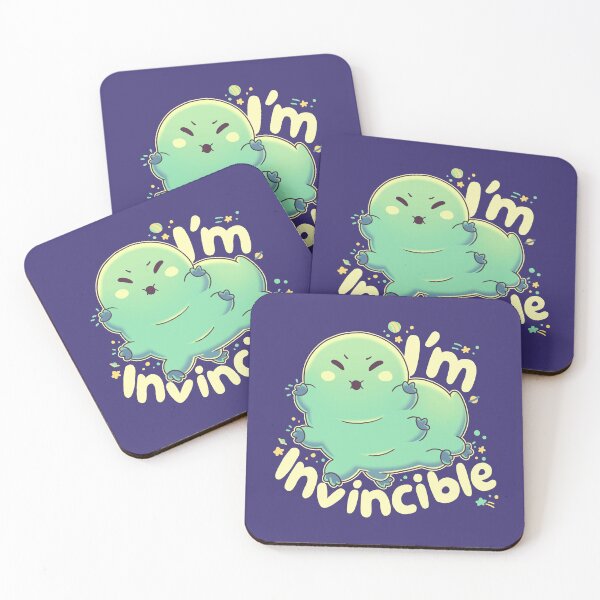 Item preview, I'm Invincible light ver, tardigrade, water bear, wildlife designed and sold by Geekydog.
