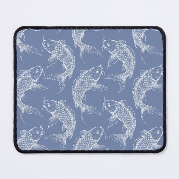 Item preview, French Blue Koi Carp designed and sold by Anne Londez Studio.