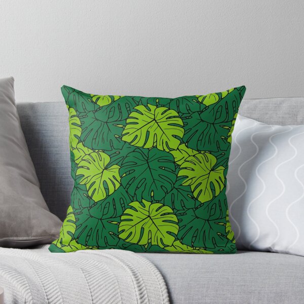 Item preview, Tropical Monstera Leaf Jungle Pattern designed and sold by AIG - Andrei Ilie Graphics.