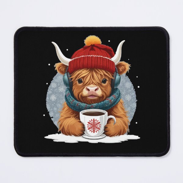 Item preview, Highland Beef Winter Coffee Tea Mulled Wine designed and sold by Loona97.
