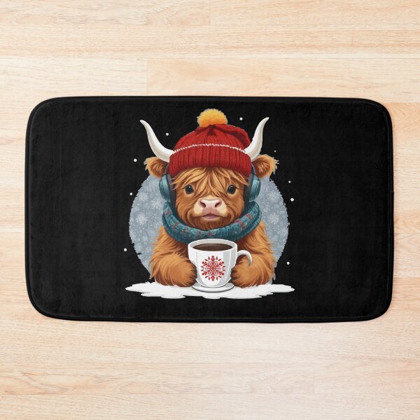 Item preview, Highland Beef Winter Coffee Tea Mulled Wine designed and sold by Loona97.