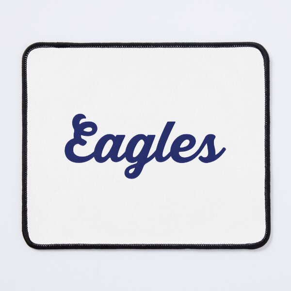 Item preview, Elegant Eagles Design in Blue Script Font for Nature and Wildlife Lovers designed and sold by KARIM Moustaid.