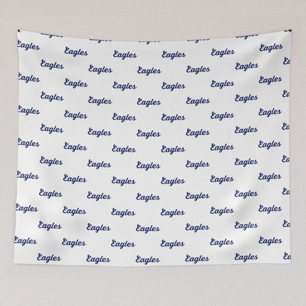 Item preview, Elegant Eagles Design in Blue Script Font for Nature and Wildlife Lovers designed and sold by KARIM  Moustaid.