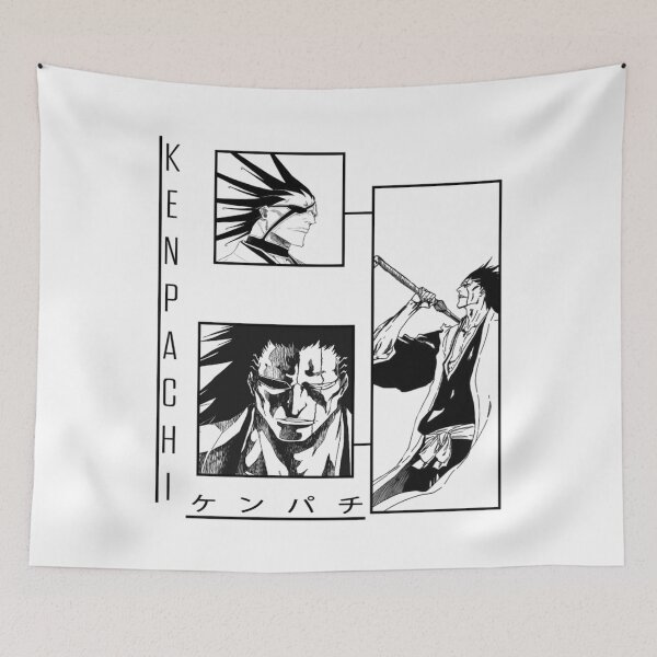 Item preview, Kenpachi Bleach Anime Manga Fan designed and sold by zozosazap.