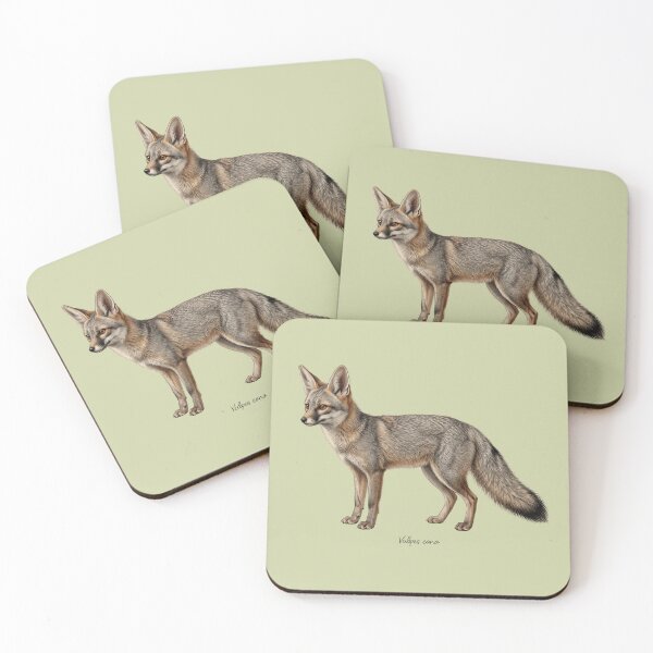 Item preview, Blanford's Fox: The Cliff-Climbing Phantom Wildlife Art Print designed and sold by FreiherrPK.