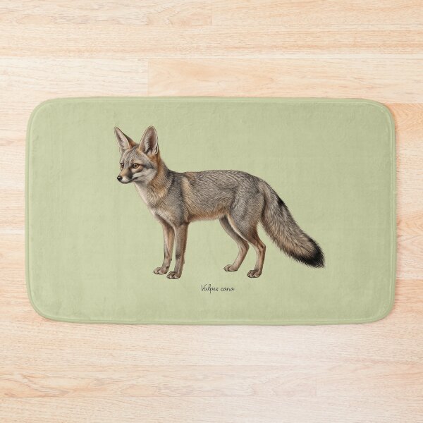 Item preview, Blanford's Fox: The Cliff-Climbing Phantom Wildlife Art Print designed and sold by FreiherrPK.