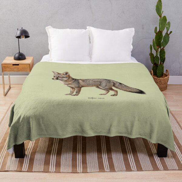 Item preview, Blanford's Fox: The Cliff-Climbing Phantom Wildlife Art Print designed and sold by FreiherrPK.