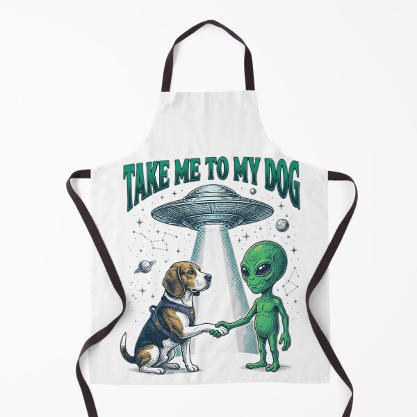 Item preview, Take Me to My Dog Funny Alien Dog designed and sold by FurRealStudioCo.