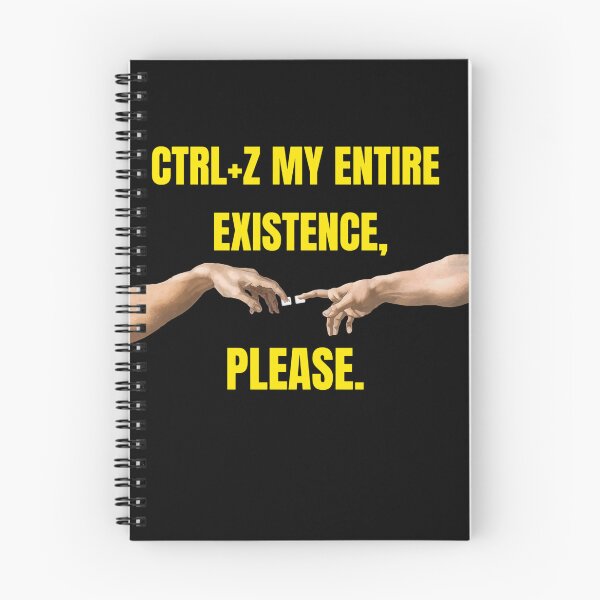 Item preview, God Grant Me Ctrl Z - Creation of Adam Meme Design designed and sold by aysenism.
