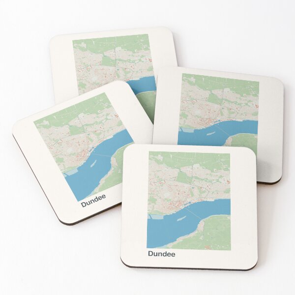Item preview, Dundee Minimalistic Map Art designed and sold by MapsNerd.