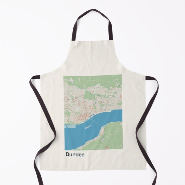 Item preview, Dundee Minimalistic Map Art designed and sold by MapsNerd.