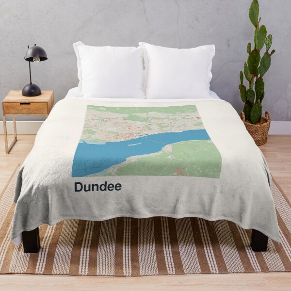 Item preview, Dundee Minimalistic Map Art designed and sold by MapsNerd.