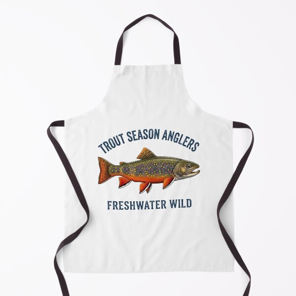 Item preview, Vintage Trout Season Anglers Brook Trout Graphic designed and sold by one-offtees.