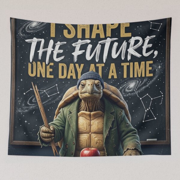 Item preview, Wise Turtle Teacher designed and sold by StickVerse by Owais.